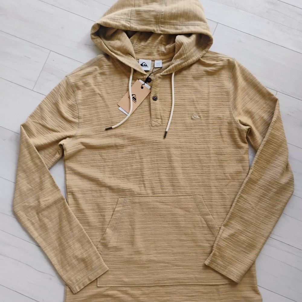 QUIKSILVER NEW Carlton Long Sleeve Hoody shirt